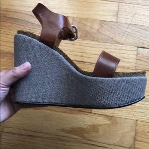 NEW Steve Madden Wedge Sandals w/ nox